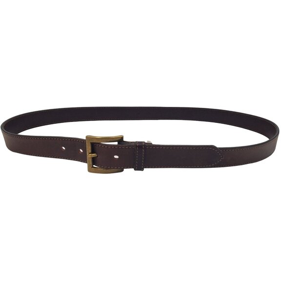 Eddie Bauer Men's Dress Casual Belt Size 48 #2130 Brown Italian Leather - Picture 8 of 16